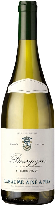 Вино Labaume Aine & Fils Bourgogne Chardonnay AOC  Лябом Эне & Фис Бургонь Шардоне 2018 750 мл