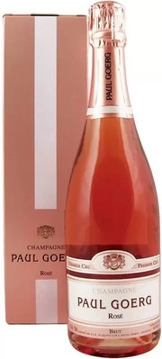 Шампанское Paul Goerg Brut Rose Premier Cru  gift box 2017 750 мл