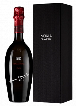 Игристое вино Cava Nuria Claverol Homenatge  gift box  2014 750 мл