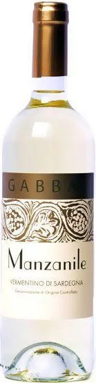 Вино Giuseppe Gabbas Vermentino di Sardegna DOC Manzanile Верментино ди Сарденья Манцаниле 2015 750 мл