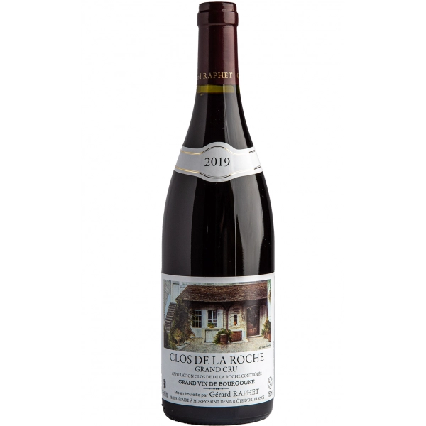 Вино Domaine Gerard Raphet Clos de la Roche Grand Cru  2019 750 мл 14,5%