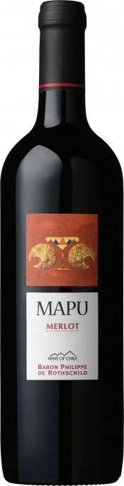 Вино Baron Philippe de Rothschild, "Mapu" Merlot, "Мапу" Мерло, 2011
