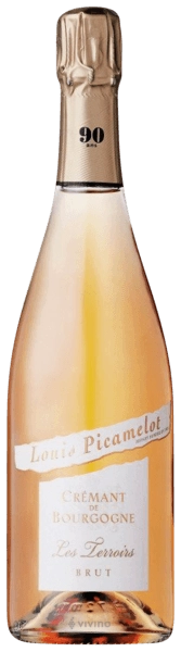 Игристое вино Louis Picamelot Cremant de Bourgogne les Terroirs Rose  2020 750 мл