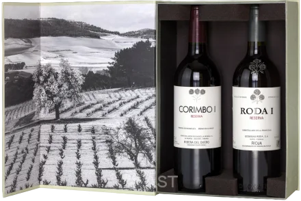 Набор вин Roda I Reserva & Corimbo I Reserva gift box  750 мл