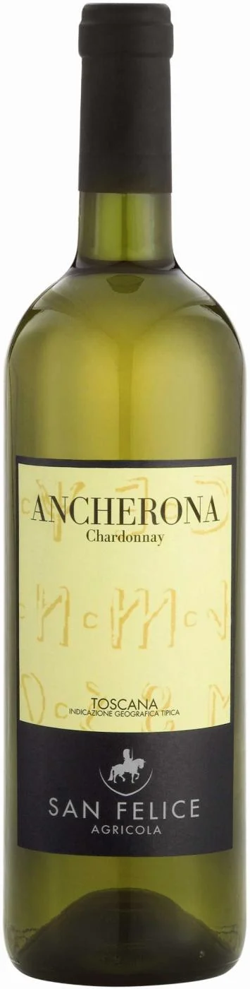 Вино  Ancherona Chardonnay Toscana IGT Анкерона  Шардонне  2012 750 мл
