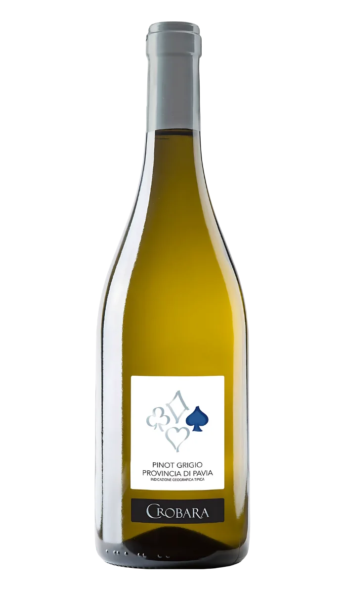 Вино Crobara Pinot Grigio Provincia di Pavia IGT 2024  750 мл  11,5 %