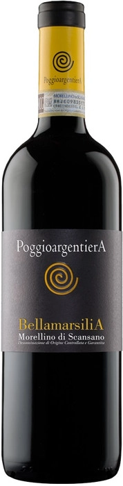 Вино Poggio Argentiera, "Bellamarsilia", Morellino di Scansano  Белламарсилья  2018  750 мл