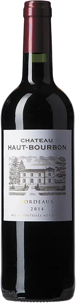 Вино Chateau Haut Bourbon Bordeaux Шато О Бурбон AOC 2014 750 мл