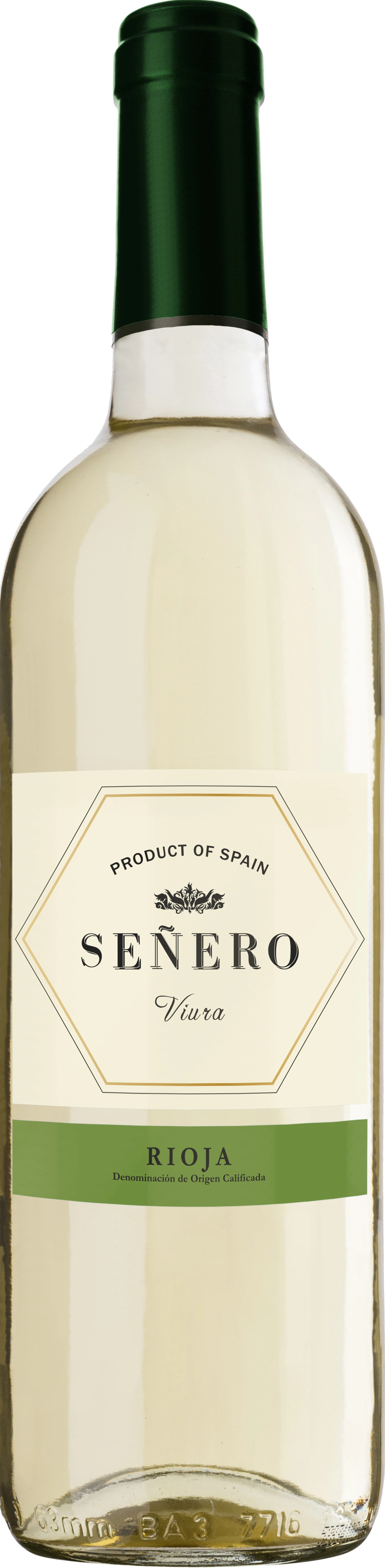 Вино Senero Viura    DOCa Rioja    Сеньеро  Виура Риоха  2018  750 мл