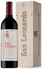 Вино Tenuta San Leonardo  San Leonardo  wooden box   Сан Леонардо  в деревянной коробке 2015 750 мл