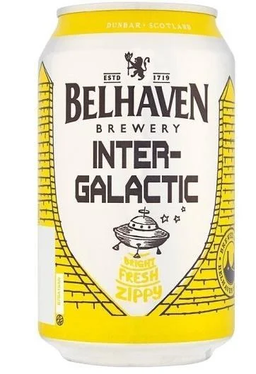 Пиво Belhaven Intergalactic in can Белхавн Интергалактик в жестянной банке 330 мл