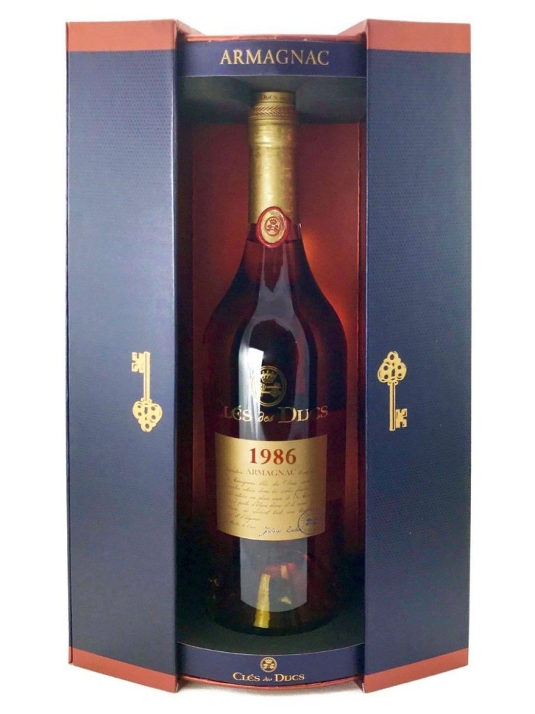 Арманьяк Armagnac Cles des Ducs  Millesime    1986  700 мл