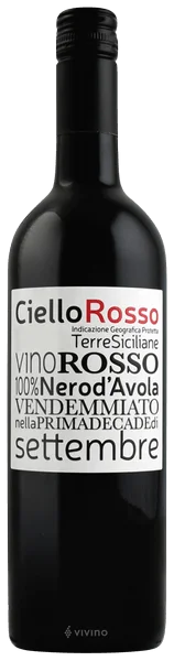 Вино Cantine Rallo Ciello Rosso Nero d'Avola DOP Sicilia Кантине Ралло Чьелло Россо Неро д'Авола DOP Сицилия 750 мл
