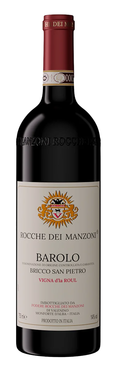Вино Rocche Dei Manzoni Barolo Bricco San Pietro Vigna d'la Roul DOCG, 2015  750 мл 14%