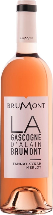 Вино La Gascogne d'Alain Brumont  Merlot-Tannat   Syrah Ля Гасконь д'Алан Брюмон  Мерло Таннат  Сира Розе 2018  750 мл