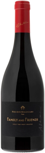 Вино Feudo Maccari  Family and Friends  Terre Sicilliane IGP red   2018 750 мл