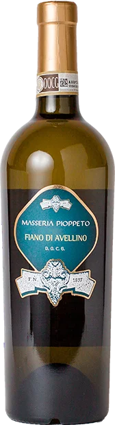 Вино Fiano di Avellino Masseria Pioppetto Фиано Ди Авеллино Массерия Пьопетто 2015 750 мл