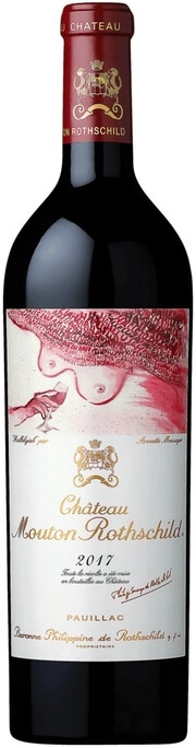 Вино Chateau Mouton Rothschild Pauillac AOC Premier Grand Cru Classe   2017 750 мл