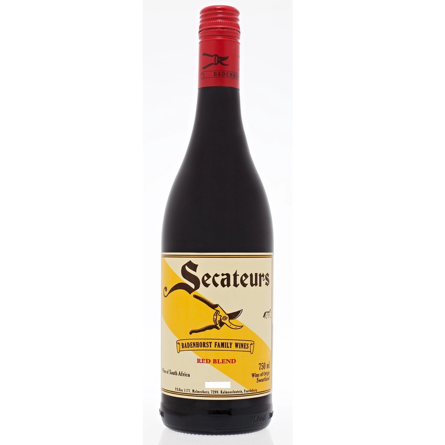 Вино Badenhorst Family Wines Secateurs Red Blend Swartland WO  2019  750 мл