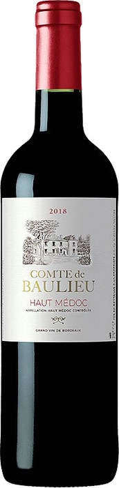 Вино Haut-Medoc АОС Chateau Ramage La Batisse COMTE DE BAULIEU   2018 750 мл
