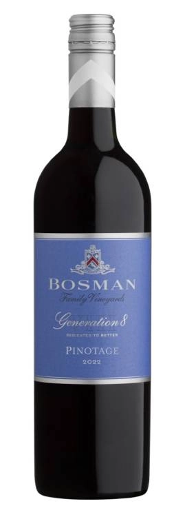 Вино  Bosman Generation 8 Pinotage   2022 750 мл 14 %