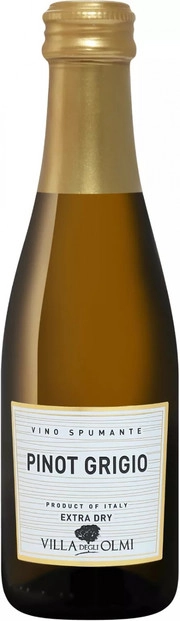 Игристое вино Villa degli Olmi  Pinot Grigio  DOC Spumante Extra Dry  200 мл