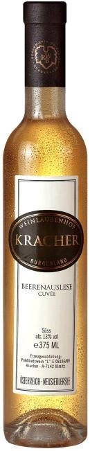 Вино Kracher  Cuvee Beerenauslese  Крахер Кюве Бееренауслезе  2018  375 мл