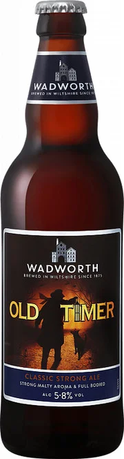 Пиво Wadworth  Old Timer  Олд Таймер стекло  500 мл