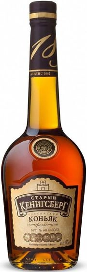 Коньяк  Старый Кенигсберг  4-летний 700 мл