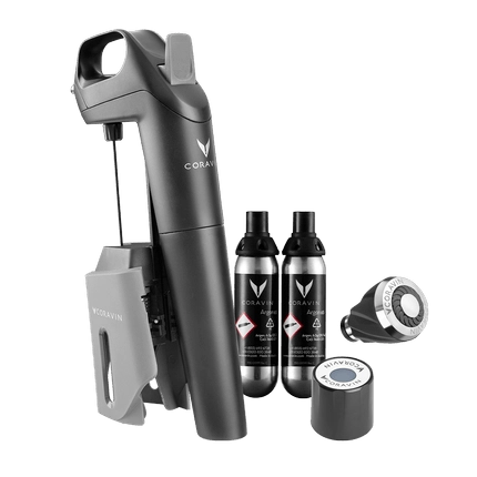 Система для подачи вин по бокалам Coravin Model 3 Wine Lover Pack модель 3+2 капсулы + игла + 1 пробка + 1 аэратор
