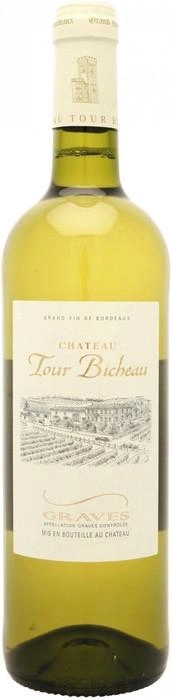 Вино Chateau Tour Bicheau Blanc Graves AOC 2017 750 мл
