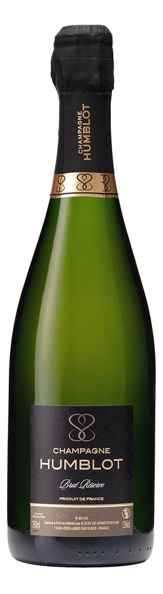 Шампанское Humblot Brut Reserve Champagne AOC 2022  750 мл 12%
