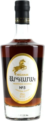 Коньяк  Аргамак Ориджинал бленд № 5  Argamak Original Blend № 5 500 мл