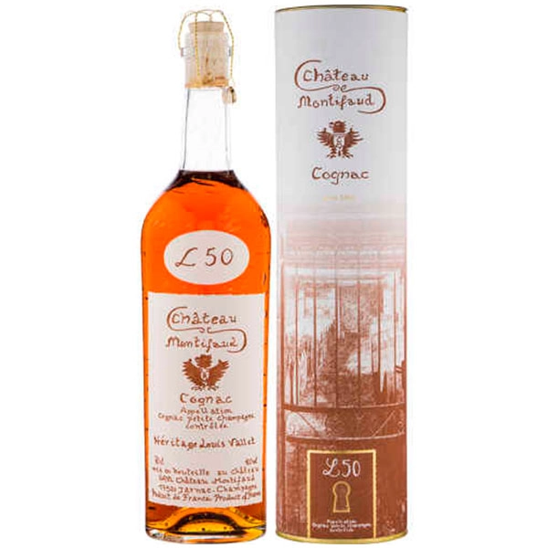Коньяк Chateau de Montifaud Heritage Louis Vallet 50 Years Old Petite Champagne AOC  in tube   700 мл