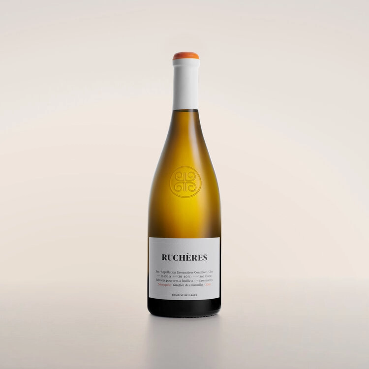 Вино   Domaine Belargus Savennières Clos des Ruchères (Monopole) Домен Баларгус, Савеньер Кло де Рюшер (Монополь)  2018 750 мл