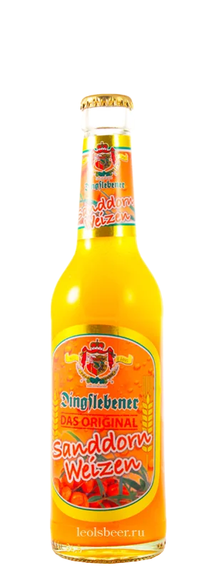 Пиво Dingslebener  Sanddorn-Weizen Дингслебенер Облепиха-Пшеница стекло 330 мл