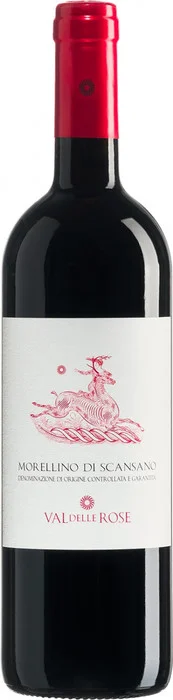 Вино  Val delle Rose, Morellino di Scansano   Валь делле Розе, Мореллино ди Сканзано  2017 750 мл
