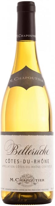 Вино M.Chapoutier Cotes du Rhone Belleruche AOC М. Шапутье Шапутье Кот дю Рон Бельрюш  Блан  2020 750 мл