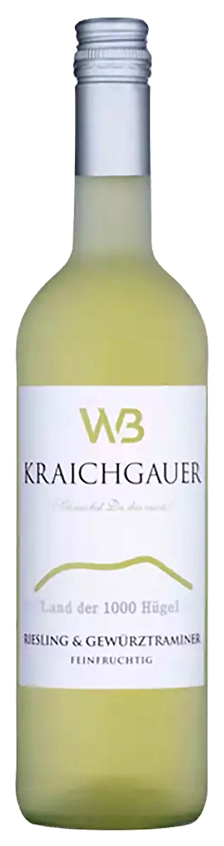 Вино  Winzer von Baden  Riesling  Gewurztraminer    2022  750 мл