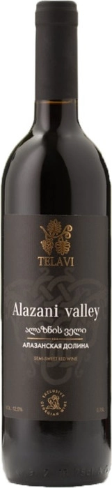 Вино  Telavi  Alazani Valley Red Semi-Sweet   750 мл