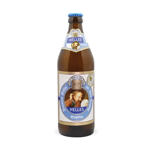 ПИВО Baptist Helles   БАПТИСТ ХЕЛЛЕС  стекло 500 мл