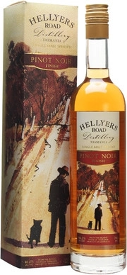 Виски  Hellyers Road   Single Malt Original  Pinot Noir Finish  700 мл