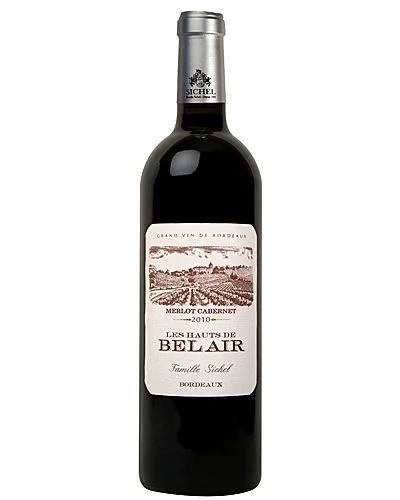 Вино Les Hauts de Bel Air, Ле о Де Бел Эр Руж 2012 750 мл