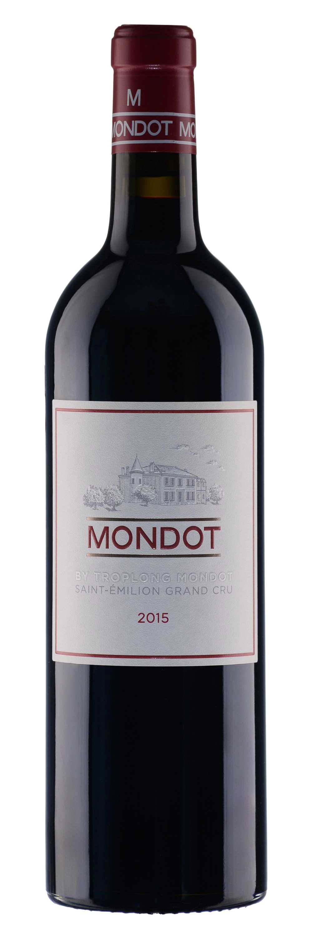 Вино Chateau Mondot Saint-Emilion Grand Cru Classe АОС 2015 750 ml