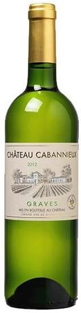Вино Château Cabannieux Graves AOC white dry  2016 750 мл