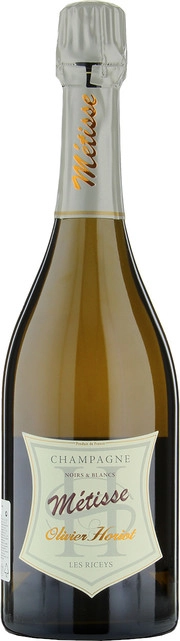Шампанское Olivier Horiot Metisse Extra Brut Noirs & Blancs Champagne AOC  750 мл