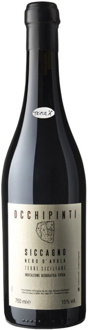 Вино Arianna Occhipinti Siccagno  Nero d'Avola Sicilia IGT red dry   2017 750 мл