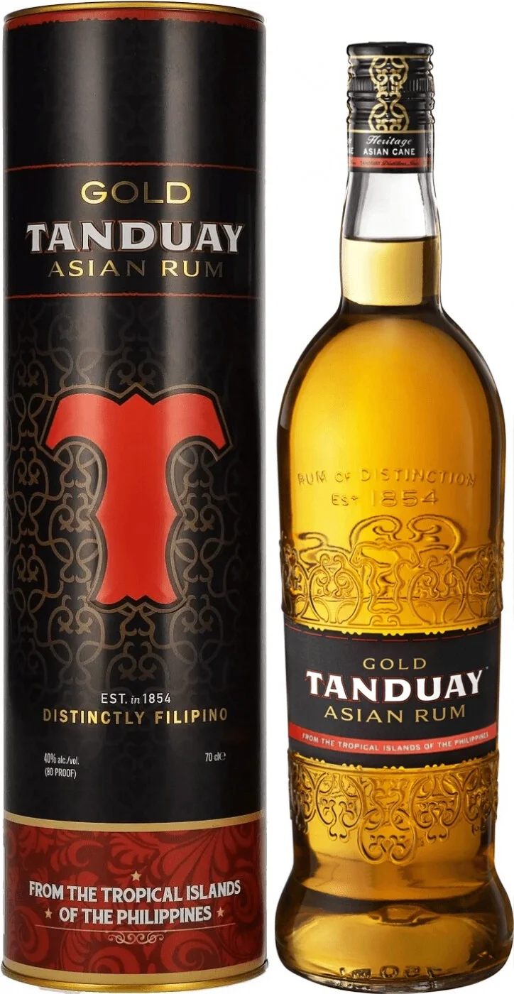 Ром Tanduay Gold in tube 700 мл 