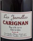 Вино Les Jamelles Carignan Pays d'Oc IGP  Ле Жамель Кариньяно  750 мл