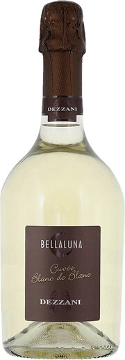Игристое вино  Dezzani Bellaluna Cuvee Blanc de Blanc extra dry   750 мл